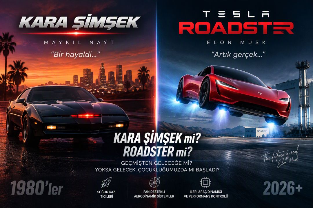 Kara Şimşek mi, Tesla Roadster mı?